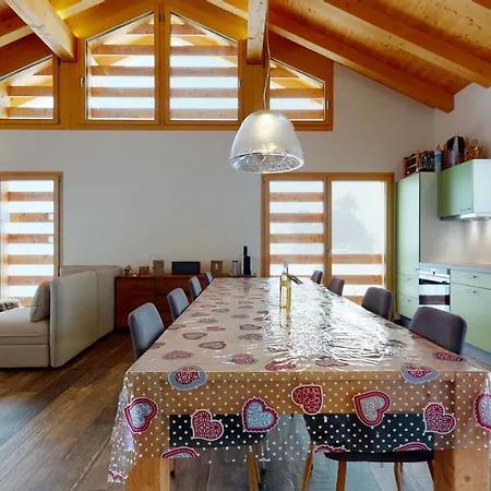 Modern Chalet Surrounded By Nature In Vercorin Exterior foto