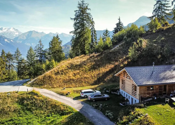 Modern Chalet Surrounded By Nature In Vercorin